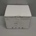 Alarm Clock Charging Station for Bedrooms, 7 in 1 Wireless Charging Station, Magnetic Charger with Night Light Bedside Clock for iPhone 17 16 15 14 13 12 Pro Max, Apple Watch, AirPods (Wood)