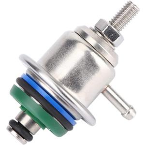 Aramox Fuel Pressure Regulator, Adjustable 3-5 Bar Fuel Injection Pressure Regulator Fit for Z32.8