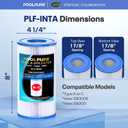 POOLPURE Type A or C / III Pool Filter Replaces Intex 29000E/59900E/#29003E