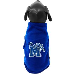 NCAA Memphis Tigers Sleeveless Polar Fleece Dog Sweatshirt