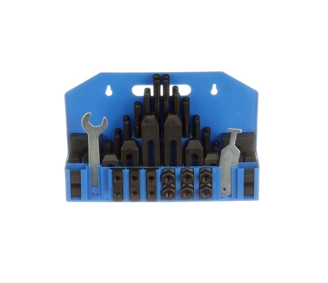 HHIP 3900-0001 58 Piece Clamping Kit (5/8 Inch T-Slot) Stud Size 1/2-13