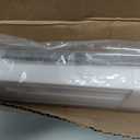 LazBlinds No Tools No Drill 1" Vinyl Mini Blinds, Cordless Blinds for Windows, Light Filtering Horizontal Window Blinds & Shades, 22" W x 36" H, White