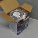 Huogary Milk Forther Simple Milk Frother and Steamer 2-in-1 Milk Steamer with Hot Milk Foam and Hot Milk for Latte, Macchiato, Cappuccinos, White Medium