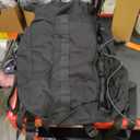 Blue Quartz Hiking Backpack 30L Lightweight Packable Backpack for Travel, Water Resistant Foldable Daypack for Women Men, Black