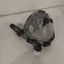 Zenoplige Full Face Snorkel Mask Adults,Dry-Top Snorkeling Gear with Camera Mount,Foldable 180-Degree Panoramic Scuba Mask for Snorkeling Diving Swimming Travel,Snorkel Mask Anti-Fog & Anti-Leak (Large-X-Large, Black)