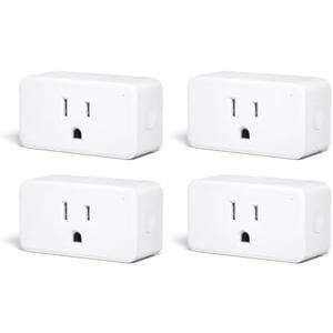 THIRDREALITY ZigBee Smart Plug 3 Pack with Real-time Energy Monitoring,15A Outlet, Zigbee Repeater,ETL Certified,ZigBee Hub Required,Work with Home Assistant,Compatible Echo Devices and SmartThings