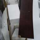 Hathaway Montecito 8ft Pool Table for Game Room  Billiard Table with Poly-Coated Non-Slate Playfield, Drop Pockets, Leg Levelers  Includes Cues, Pool Balls, Chalk, Triangle, Brush  Driftwood Finish