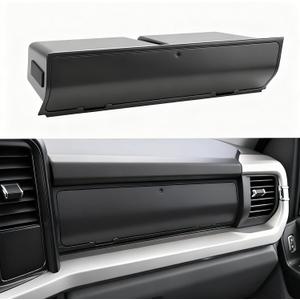 Glove Box Organizer Compatible with 2022-2026 Ford F150 STX XL/2023-2025 Lightning Pro/2025 Lightning XLT Passenger Side Hidden Insert Accessories Glove Storage Compartment Organizer Tray