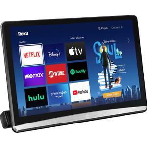 12.4 inch 4K Android Portable Car TV Headrest Monitor Tablet for Back seat, Support Phone Wireless Mirror Link Touch Screen,with WiFi/Bluetooth/HDMI/USB/FM/Airplay Video Player 2G ram+16G ROM(1*pcs)