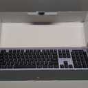 Wireless Keyboard and Mouse Combo, COVEVA 2.4GHz Wireless Keyboard Mouse with USB Receiver, Water-Dropping Keycaps, 104 Keys Full Size with Number Pad for PC Laptop Computer Desktop(Black Purple)