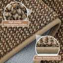 BEQHAUSE 2x3 Entryway Rug Indoor Door Mat Non-Slip Washable, Hallway Rugs Absorbent & Stain Resistant Hall Carpet Runner Rugs for Entryway, Front Door Floor Mats Laundry Room Rugs for Entry, Taupe