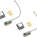 Teyleten Robot ATGM336H GPS+BDS Dual-Mode Module Flight Control Satellite Positioning Navigator Replacement NEO-M8N NEO-6M for Arduino 2pcs