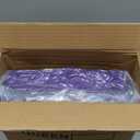 TAIMIT Purple Queen Size Comforter Set - 7 Pieces, Bed in a Bag Bedding Sets with All Season Soft Quilted Warm Fluffy Reversible Comforter,Flat Sheet,Fitted Sheet,2 Pillow Shams,2 Pillowcases