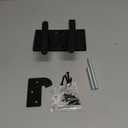 Sdstone Double Side Gate Latch,Heavy Duty Swinging Door Latch Gate Hardware for Wooden Fence,Gate Hardware for Left Inswing Outdoor Wooden Gates, Pool Gate, Backyard, Garden