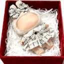 5 x Clothes for LABUBU 17cm Doll (NO Doll), Outfit for LABUBU, Dress and Hairpin Set for LABUBU Dress Up, Fashion and Premium Dolls Accessories for LABUBU (Style P)