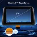 Touch Screen Replacement B61A611J0 Fit 2017 2018 Mazda 3 Sport GPS Navigation Radio Display, 7-Inch Touchscreen Glass Digitizer Compatible with GPS Mazda 3 Alexa Car Display BJS7669C0E BJS7669C0L