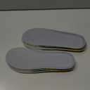 XINIFOOT 3 Pairs Elastic Shock Absorbing Shoe Insoles Breathable Honeycomb Sneaker Inserts Sports Shoe Insole Replacement Insoles for Men (Men Us(8-12), Yellow)