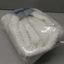 Couch Cover for Dogs Washable, Fuzzy Pet Couch Covers for 3 Cushion Sofa Pet Friendly, Non Slip Sofa Cover (White, 23.6" x 47"/60 x 120cm)