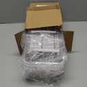 Delamu 2-Tier Under Sink Organizers and Storage, Multi-Purpose Stackable Bathroom Cabinet organizers, Pull Out Kitchen Pantry Organization and Storage with Dividers(2 Pack, Clear)