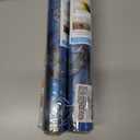 4 x Privacy Window Film,Floral Design Static Cling for UV Blocking & Heat Insulation, No-Glue Reusable for Home, Office, Bathroom & Glass Decor(23.6"78.7").