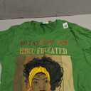 Melanated and HBCU Educated Historical Black Colleges T-Shirt Large