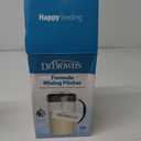 Dr. Brown's Baby Formula Mixing Pitcher with Adjustable Stopper, Locking Lid & No Drip Spout, Black, BPA Free, 36oz, 1 Pack