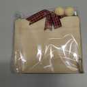 Christmas Ornament -2025 Merry Christmas Wooden Photo Frame with Hanging String for Xmas Tree Decoration Holiday Decor (Landscape)