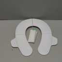 Frida Baby Fold-and-Go Portable Potty Seat for Toilet, Foldable Travel Potty Seat for Toddler, Fits Round & Oval Toilets, Non-Slip Base, Handles, Includes Free Travel Bag (Small)