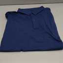 netdraw Mens Lightweight Bamboo Viscose Polo Ultra Soft Curved Hem UPF 50+ Casual Collared Golf Shirt , size XXL