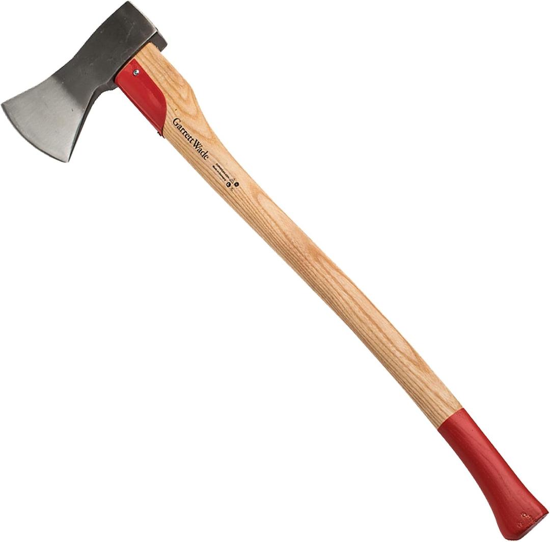 Forest Felling Axe for Tree Cutting - 31 German-Made Maul with Ash Handle and Steel Wedge Blade - Heavy-Duty Tree Felling and Wood Splitting Forestry Tools and Bushcraft Gear by Kings County Tools