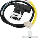 W11307244 W10682535 Washer Lid Lock Switch with W10837741 Washer Lid Strike by Micnce, Replacement for Kenmore Maytag Whirlpool Amana Washing Machine, Replace PS12704713 AP6832601 4920959 W10838613