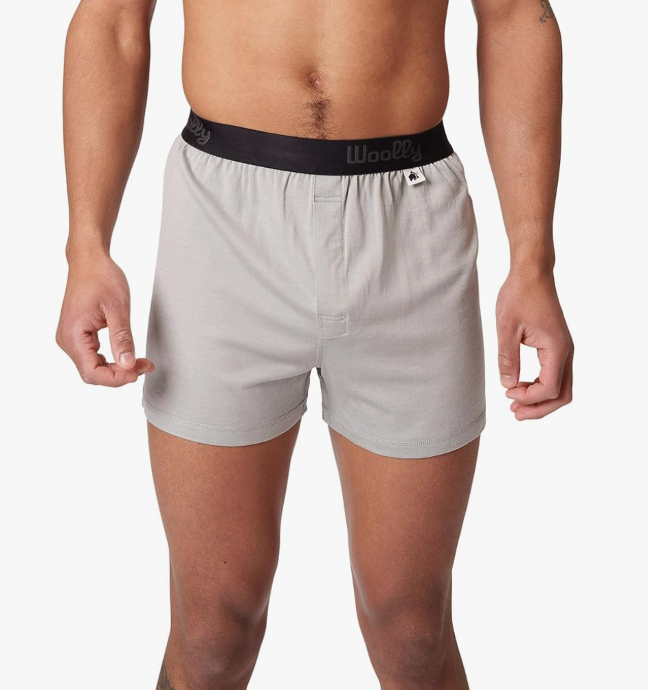 Men's Merino Classic Boxer By Woolly | RWS Certified | Soft, Stink Free, Seattle Designed, XL