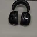 PROHEAR 037 Bluetooth 6.0 Hearing Protection Headphones with Rechargeable 1500mAh Battery, 30dB SNR Safety Noise Reduction Ear Muffs 120H Playtime for Mowing, Workshops, Snowblowing - Black