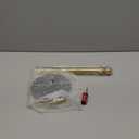 Gold Paper Towel Holder Countertop, Standing Paper Towel Roll Holder for Kitchen Bathroom, with Weighted Base for One-Handed Operation (Gold)