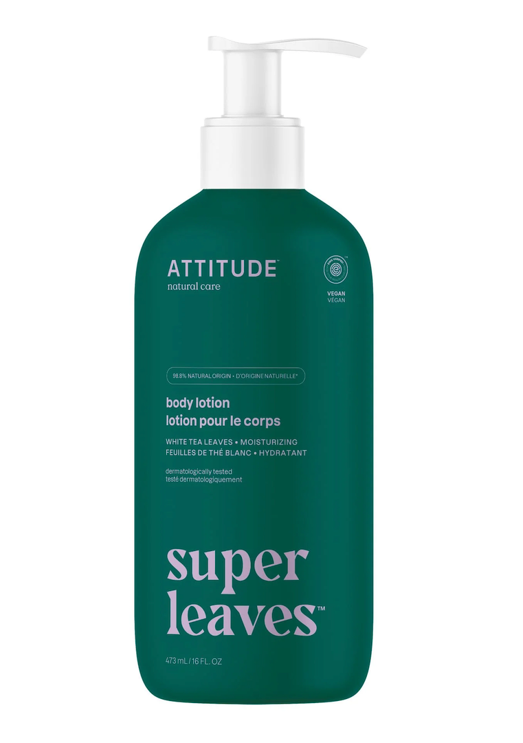 Attitude Body Lotion, Ewg Verified Moisturizer, Vegan Skin Care Products, Non-Greasy, Hydrating For Dry Skin, Cruelty Free, Mois