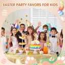 Easter Sticky Hands Bulk 42 PCS Party Favors for Kids Easter Egg Fillers Basket Stuffers Stretchy Sticky Hand Toy Goodie Bag Stuffers Classroom Prizes for Kids Toys Carnival Birthday Party Supplies