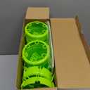 4 Pack Upgraded Wasp Trap Outdoor Hanging, Carpenter Bee and Hornet Catcher, Reusable Yellow Jacket Trap with Bait Reservoir, Bee Killer and Wasp Catcher for Outside (Green)