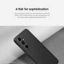 SAMSUNG Galaxy S25 FE Kindsuit Phone Case, Textured Feel, Chic Protective Cover, Soft Inner Lining, Elegant, US Version, Black