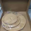 3 Tier Cupcake Stand, BetterJonny Wooden Tiered Tray, Cupcake Display Stand Dessert Stands, 3 Tier Cupcake Serving Stand for Tea Party, Baby Shower, Birthday, Wedding