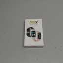 FITVII FINO 2 Slim Fitness Tracker, Smart Watch with Blood Oxygen, Sleep Monitor, 24/7 Heart Rate & Blood Pressure, IP68 Waterproof Health Activity Trackers with Calories Step Counter for Women Men (Black)