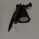 Solar Spot Lights Outdoor Waterproof for Flag, Palm Tree, Pole, Sign, Statue, Mailbox, Bright LED Outside Landscape Flood Spotlights for Accent Uplighting Yard, Garden, House, Backyard, Patio (1 Pack, Cool White)