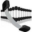 Baby Proofing Child Safety Locks (16 Pack) by Skyla Homes - The Safest, Quickest and Easiest 3M Adhesive Cabinet Latches, No Screws & Magnets, Multi-Purpose for Furniture, Kitchen, Ovens, Toilet Seats (Black)