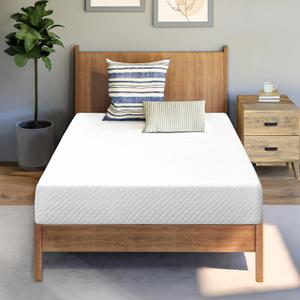 Neo Sleep 6 Inch Twin Cooling Gel Memory Foam Mattress, Medium Feel Comfort & Support with Pressure Relief, Breathable Memory Foam, CertiPUR-US Certified, Mattress in a Box (Twin, 6 in)