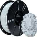 Iboss PLA+ Filament 1.75mm Marble Gray 1KG, 3D Printer Filament Dimensional Accuracy +/- 0.02mm, 1kg Cardboard Spool(2.2lbs) 3D Printing Filament Fits for Most FDM 3D Printers