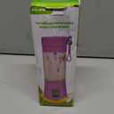 Cordless Personal Size Portable Blender - 12 Oz Blender for Smoothies and Shakes with BPA Free Traveling Juice Cup, 6 Blades for Powerful Blending, Suit for Sports/Travel/Home