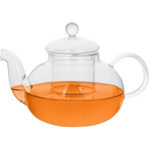 GlassTea Kettle, Glass Tea Pot with Infusers for Loose Tea 1000ml/34oz Microwave Safe Teapot (35oz)