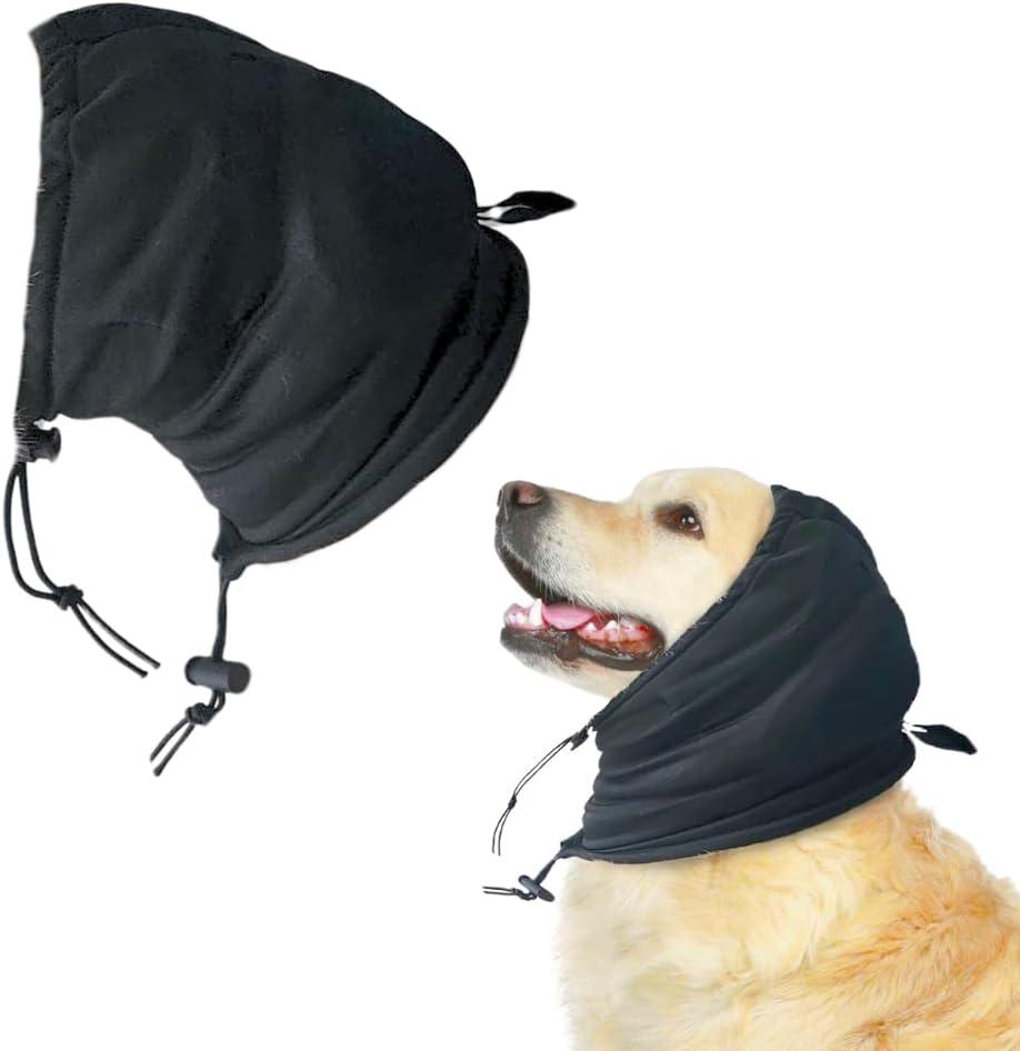 PRO Calming Hoodie for Dogs, 29dB NRR Noise Protection (Size S), Noise Cancelling Headphones for Dogs, Dog Ear Protection from Thunder, Fireworks, Vacuums