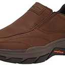Skechers USA Men's Respected-Lowry Goodyear Rubber Low Profile Bike Toe Slip on Loafer, 11