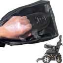 Power Wheelchair Joystick Protector Cover, Elderly Disabled Wheelchair Armrest Cover, Waterproof & Durable Oxford Cloth, Universal Electric Control Panel with Adjustable Strap