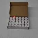 Coume 24 Pcs Halloween Flameless Votive Candles Color Changing LED Tealight Battery Operated Candles for Spooky Halloween Home Party Decorations 1.7 x 1.4 Inch, Battery Included (ABS)